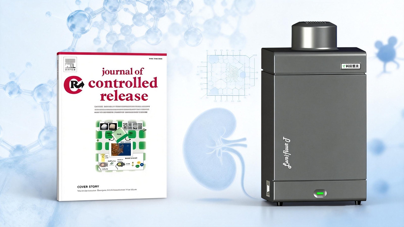 科辰星飞助力中山大学团队登顶刊:小动物活体光学成像揭示AKI纳米治疗新机制